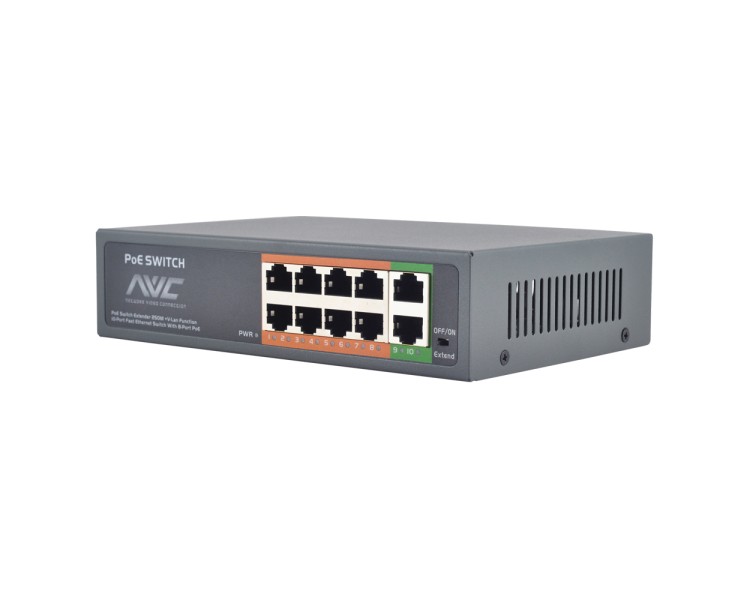 PoE-комутатор 10-портовий NVC-108Ex