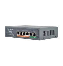 PoE-комутатор 6-портовий NVC-604Ex