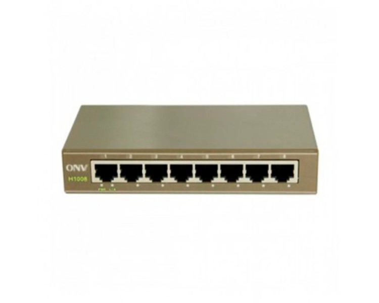 Комутатор 8-портовий гігабітний ONV-H7008