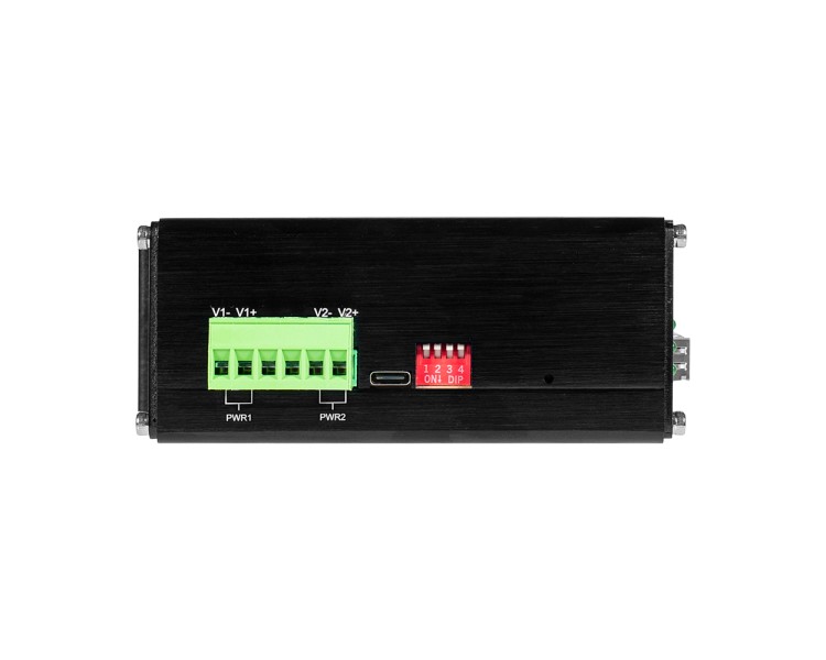 PoE-комутатор 10-портовий керований L2+ E-LINK LNK-IMC208-2.5GPM-SFP+ 2.5G з 8 портами PoE, 240W