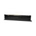 Патч-панель 24 порти NVC-PN-12/24 CAT5/CAT6 19" 1U екранована