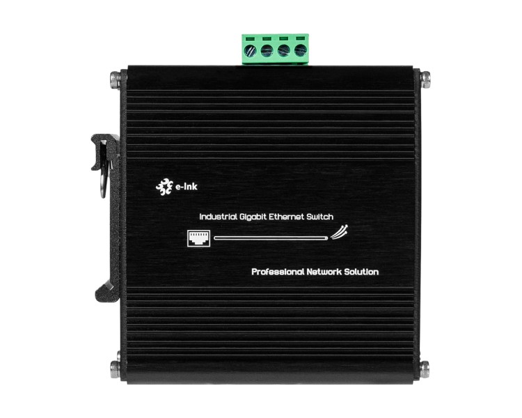 PoE-комутатор 10-портовий E-LINK LNK-IMC010GP з 8 портами PoE