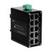 PoE-комутатор 10-портовий E-LINK LNK-IMC010GPB з 8 портами PoE
