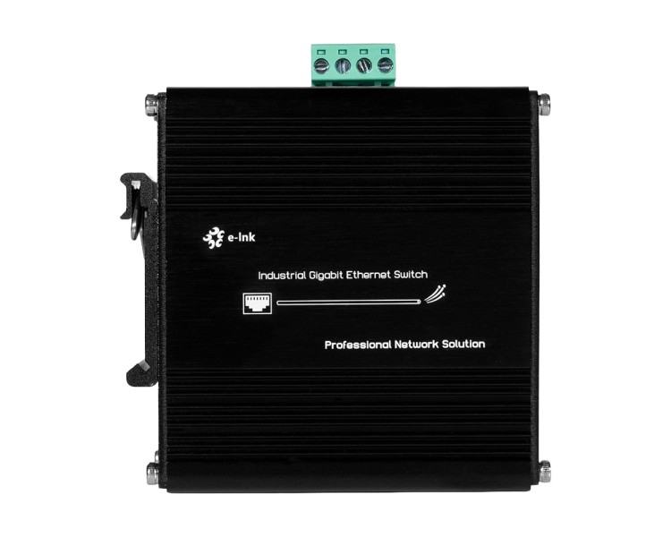 PoE-комутатор 10-портовий E-LINK LNK-IMC010GPB з 8 портами PoE