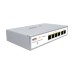 PoE-комутатор 6-портовий керований Wi-Tek WI-PCES306G V2 гігабітний, 4x1000Mbps PoE+, 2x1000Mbps Uplink, 60W, Cloud, ONVIF