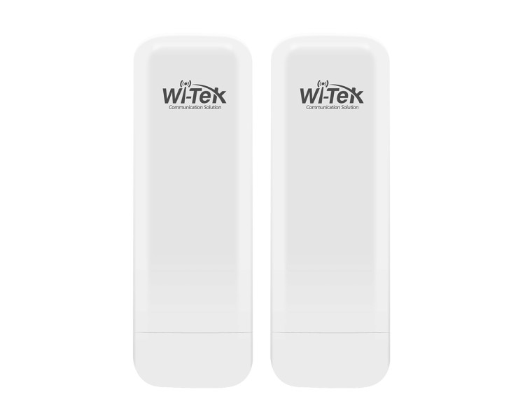 Комплект бездротового моста WiFi Wi-Tek WI-CPE513P-KIT V3 5GHz, 300Mbps, 5km, 2x100Mbps, PoE IN/PoE OUT, Cloud