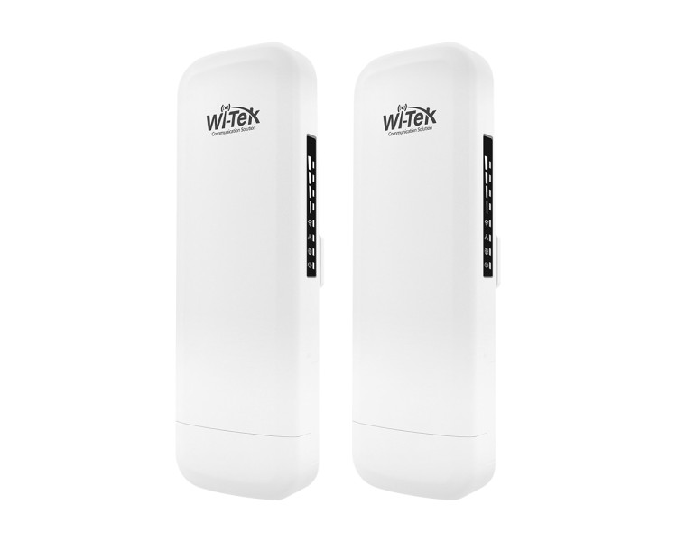 Комплект бездротового моста WiFi Wi-Tek WI-CPE800-KIT V3 5GHz, 867Mbps, 5km, 2x1000Mbps, PoE IN/LAN OUT, Cloud