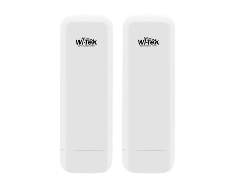 Комплект бездротового моста WiFi Wi-Tek WI-CPE800-KIT V3 5GHz, 867Mbps, 5km, 2x1000Mbps, PoE IN/LAN OUT, Cloud