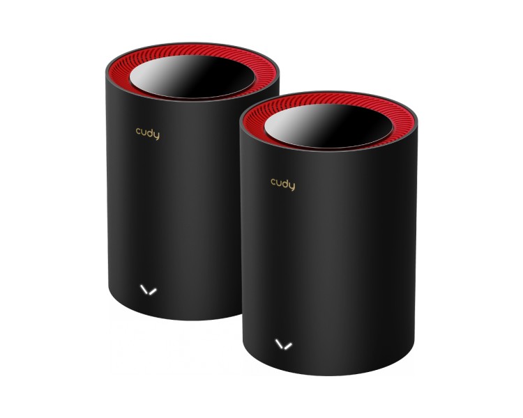 Маршрутизатор WiFi Mesh-система WiFi 6 2.5G Cudy M3000 Black (3-Pack) 3 штуки дводіапазонні AX3000