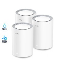 Маршрутизатор WiFi Mesh-система WiFi 6 Cudy M1800 (3-Pack) 3 штуки дводіапазонні гігабітні AX1800
