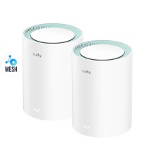 Маршрутизатор WiFi Mesh-система WiFi 5 Cudy M1300 (2-Pack) 2 штуки дводіапазонні гігабітні AC1200