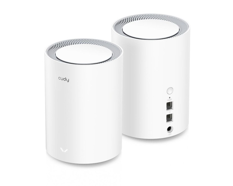 Маршрутизатор WiFi Mesh-система WiFi 6 Cudy M1800 (2-Pack) 2 штуки дводіапазонні гігабітні AX1800