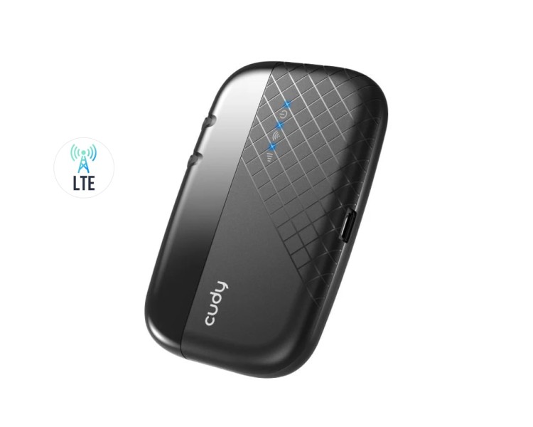 Мобільний 4G LTE WiFi-маршрутизатор Cudy MF4 CAT4 з акумуляторною батареєю 2000mAh