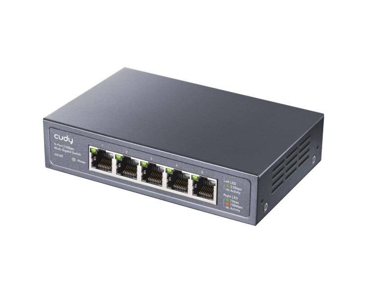 Комутатор 5-портовий некерований Cudy HS105 2.5G