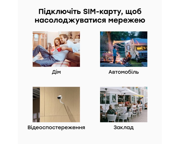 WiFi Mesh 4G LTE-маршрутизатор Cudy LT400 CAT4 N300
