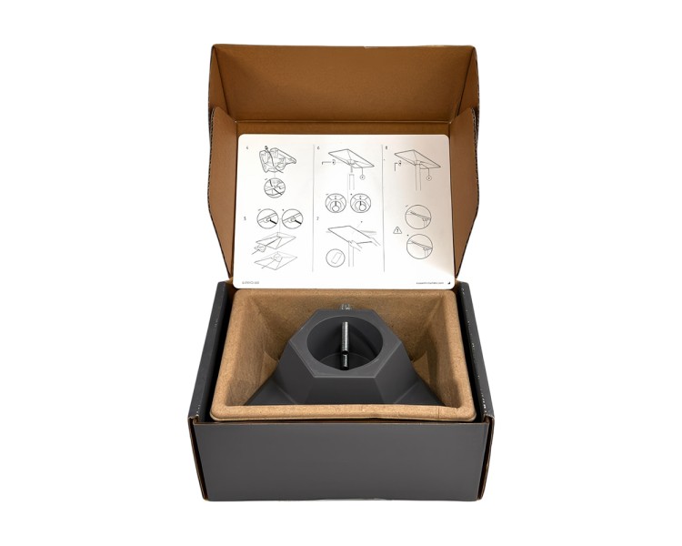 Кріплення перехідника для труб Starlink Standard Pipe Adapter до Starlink Gen3 REV4