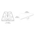 Кріплення перехідника для труб Starlink Standard Pipe Adapter до Starlink Gen3 REV4