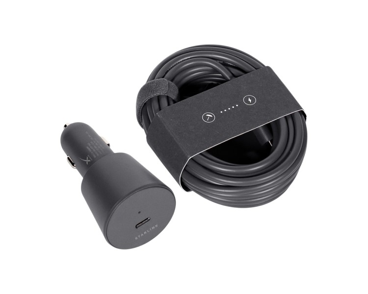 Комплект Starlink Mini Car Adapter і кабель Mini USB-C 5 м для живлення Starlink mini