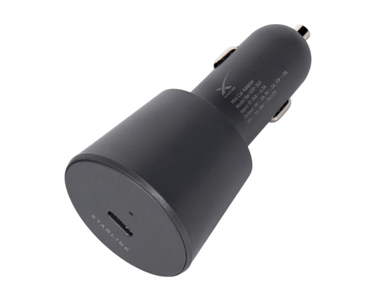 Комплект Starlink Mini Car Adapter і кабель Mini USB-C 5 м для живлення Starlink mini