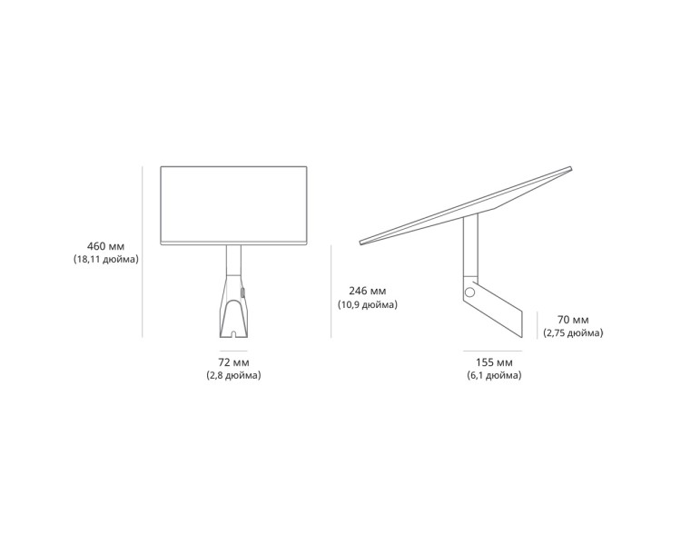 Настінне кріплення Starlink Standard Wall Mount до Starlink Gen3 REV4