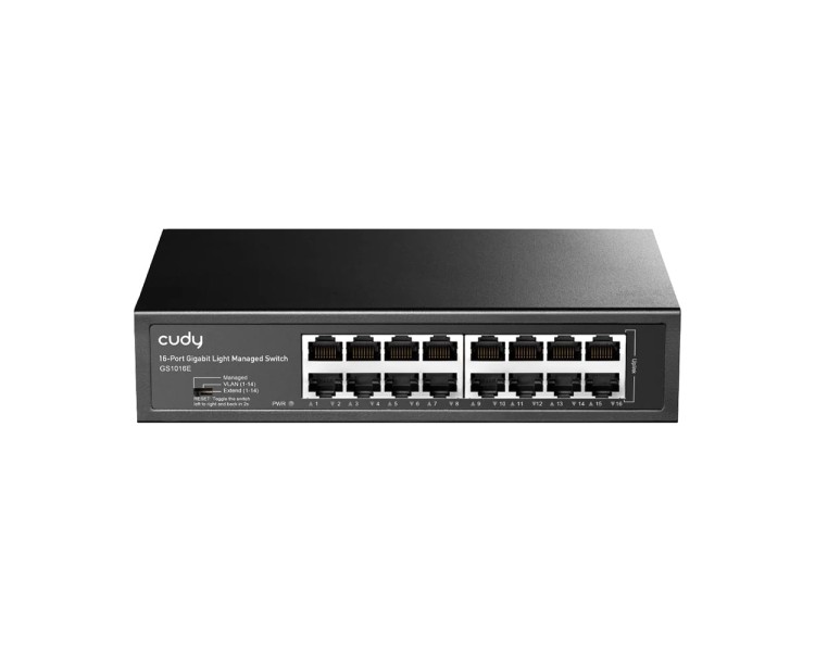 Комутатор 16-портовий Cudy GS1016E гігабітний з функціями керування