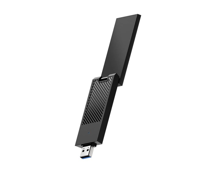 Адаптер WiFi 6E Cudy WU5400 тридіапазонний з USB 3.0 AX5400