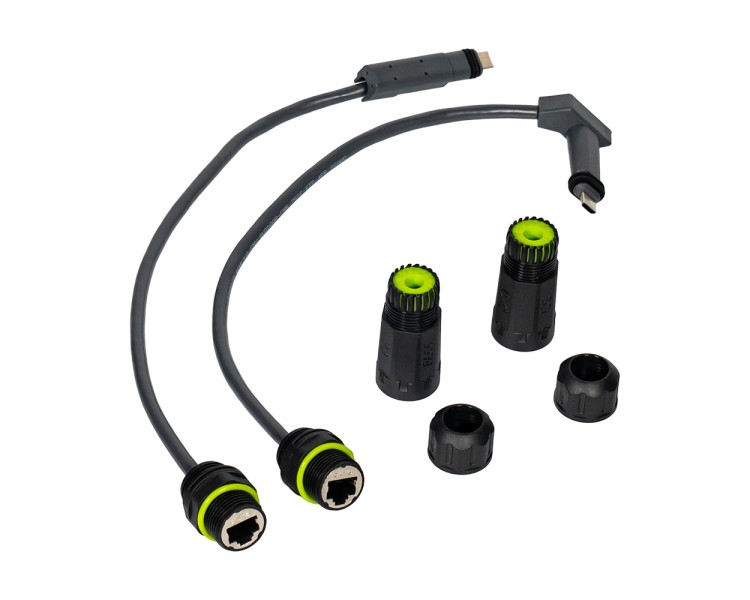 Комплект конекторів IP68 SPX Plug to RJ45 для Starlink Gen2