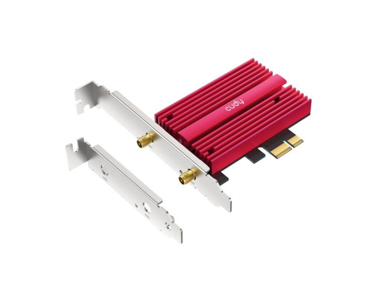 Адаптер WiFi 7 Cudy WE9300S BE9300 PCI Express тридіапазонний з Bluetooth 5.4