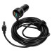 Кабель живлення для Starlink Mini E-NET автомобільний прикурювач/DC з USB Type-C та LED 5м