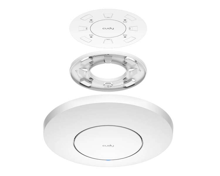Точка доступу WiFi 7 2.5G 10G SFP+ Cudy AP11000 з підтримкою Mesh тридіапазонна BE11000