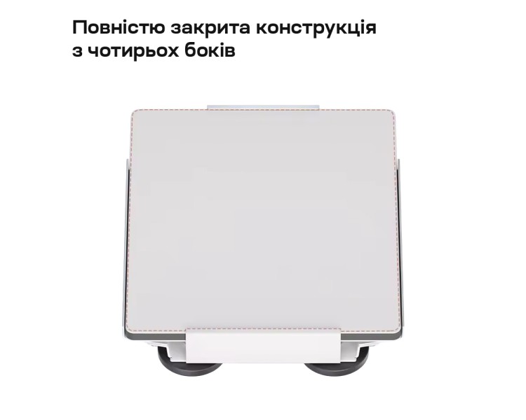 Кронштейн на магнітах E-NET SMM-02 White на дах автомобіля для Starlink Mini