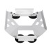 Кронштейн на магнітах E-NET SMM-02 White на дах автомобіля для Starlink Mini