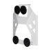 Кронштейн на магнітах E-NET SMM-02 White на дах автомобіля для Starlink Mini