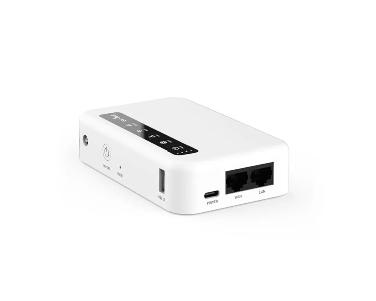 WiFi 4G LTE-маршрутизатор GL.iNet Puli (GL-XE300-EU) CAT4 / CAT6 з акумуляторною батареєю 5000mAh
