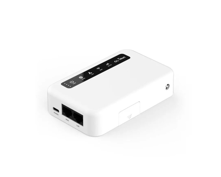 WiFi 4G LTE-маршрутизатор GL.iNet Puli (GL-XE300-EU) CAT4 / CAT6 з акумуляторною батареєю 5000mAh