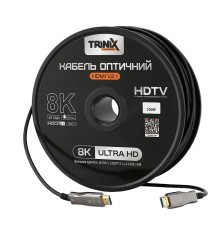 Кабель HDMI V2.1 оптичний Trinix 100м (AOC-HDMI8k-100m)