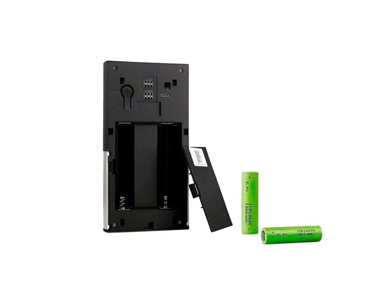 Дверний WiFi дзвінок 2Mp Light Vision VLC-01IVP Black з ІЧ-датчиком руху