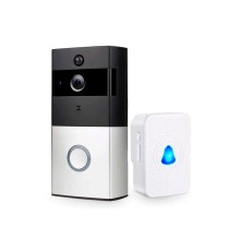 Дверний WiFi дзвінок 2Mp Light Vision VLC-01IVP Silver з ІЧ-датчиком руху