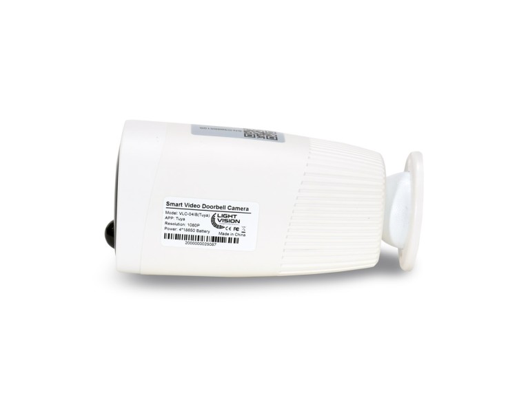 Автономна WiFi IP-відеокамера 2Mp Light Vision VLC-04IB White з підтримкою Tuya, f=3.6mm, на акумуляторних батареях