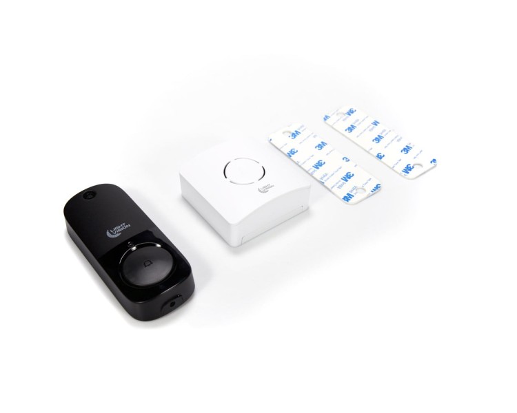 Дверний WiFi дзвінок Light Vision VLC-DR10T(Tuya) White з ІЧ-датчиком руху