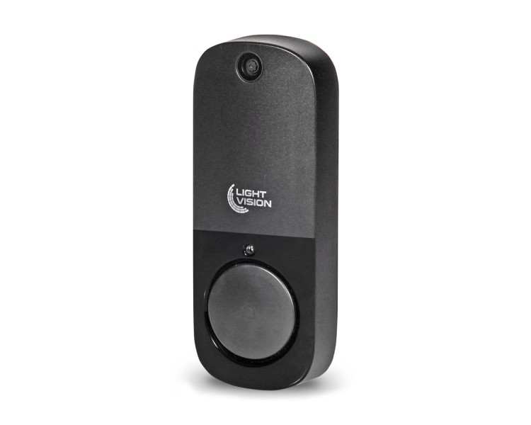 Дверний WiFi дзвінок Light Vision VLC-DR10T(Tuya) White з ІЧ-датчиком руху