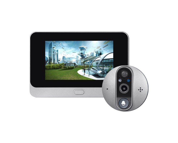 Комплект відеодзвінка з домофоном з WiFi Light Vision VLC-300IVP(Tuya)