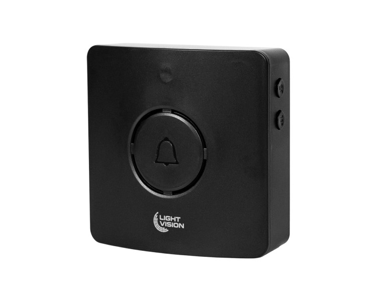 Дверний WiFi дзвінок Light Vision VLC-DR10T(Tuya) Black з ІЧ-датчиком руху