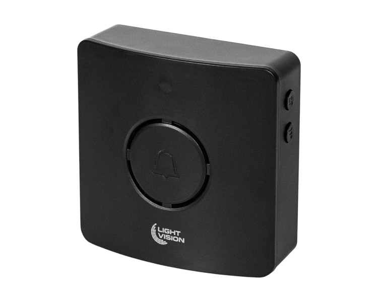 Дверний WiFi дзвінок Light Vision VLC-DR10T(Tuya) Black з ІЧ-датчиком руху