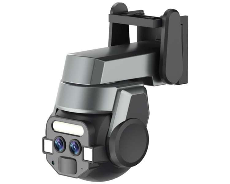 IP PTZ-відеокамера з WiFi 6Mp (2*3Mp) Light Vision VLC-9648WI10ZL f=4+8mm, ІЧ+LED-підсвічування, з мікрофоном