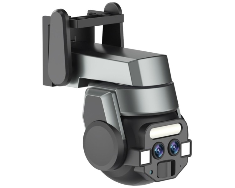 IP PTZ-відеокамера з WiFi 6Mp (2*3Mp) Light Vision VLC-9648WI10ZL f=4+8mm, ІЧ+LED-підсвічування, з мікрофоном