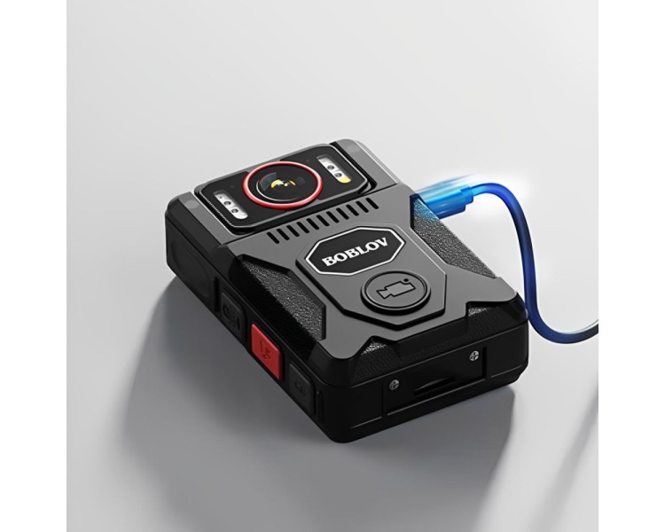 Нагрудний відеореєстратор Boblov M7 PRO 4K 128GB GPS