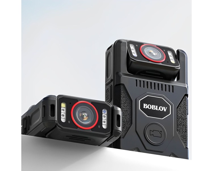 Нагрудний відеореєстратор Boblov M7 PRO 4K 128GB GPS
