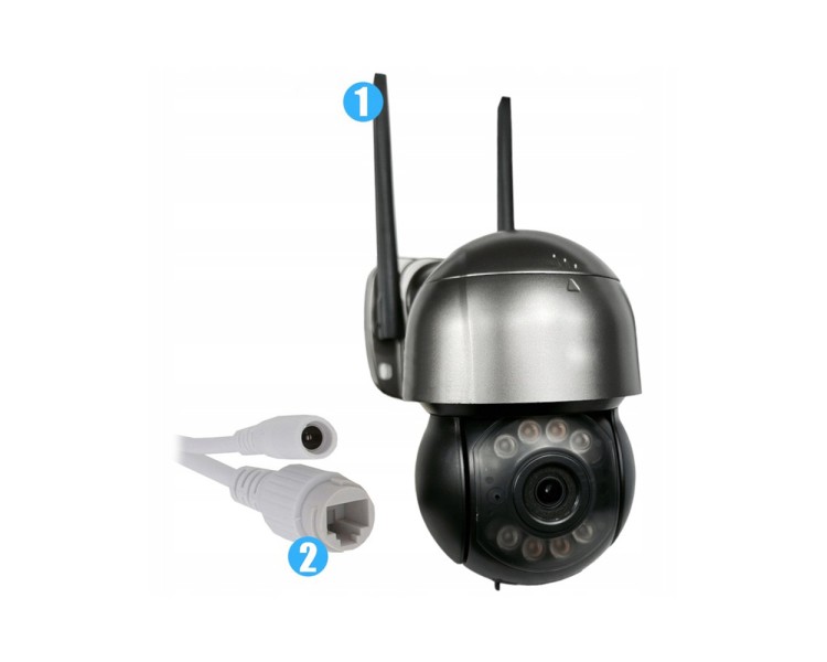 IP PTZ-відеокамера з 4G 2Mp Light Vision VLC-9192WIAG f=3.6mm, ІЧ+LED-підсвічування, з мікрофоном