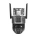 IP PTZ-відеокамера автономна з 4G та сонячною панеллю Light Vision 2Mp+2Mp VLC-9192IG/2C (Solar) Silver f=4mm, на акумуляторних батареях